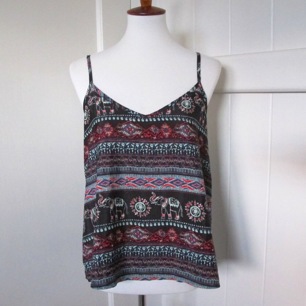 Hollister | Y2K Southeast Asia Boho Elephant Print